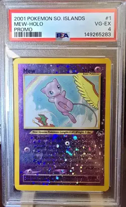 Pokemon Southern islands Mew Psa 4 - Image 2
