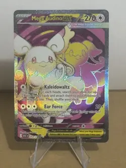 Pokemon TCG Mega Audino ex 253/217 Ascended Heroes Ultra Rare Holo NM - Image 1