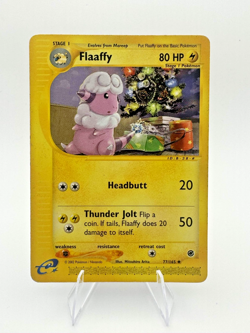 Pokemon TCG Flaaffy 77/165 Expedition Regular Uncommon MP - Image 1