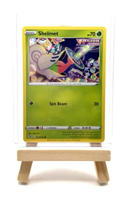 Pokemon TCG Fusion Strike Shelmet 013/264 Regular Common NM/M - Image 1
