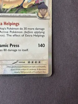 Pokemon Hop's Snorlax Journey Together #117/159 Rare Holo Near Mint - Image 5