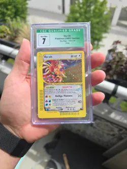 Pokemon Skyridge Crystal Ho-Oh 149/144 CGC 7 German Vintage - Image 2