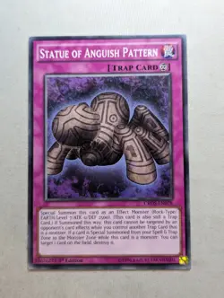 Statue of Anguish Pattern - CROS-EN078 - Common 1st Edition Yugioh - VLP - Image 1