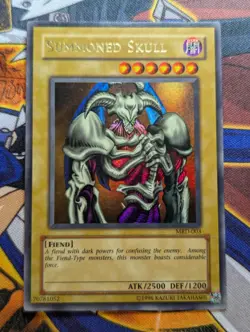 Summoned Skull - MRD-003 - Ultra Rare YuGiOh - UNLIMITED - Mod Play - OLD PRINT - Image 1
