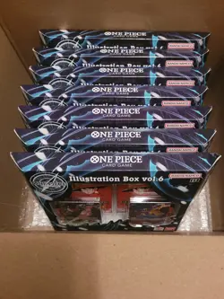 LOT of (7) One Piece Illustration Box Vol. 6 New Sealed ENGLISH *Read Last Avail - Image 1