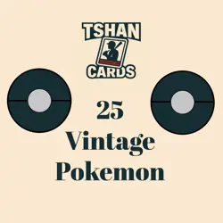 Pokemon Vintage 1999- early 2000’s lot of 25 repacked cards - LP,MP,HP mix - Image 1