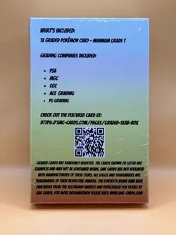 10x Pokemon Mystery Graded Card Box - Guaranteed Graded Slab 🔥 - Image 2