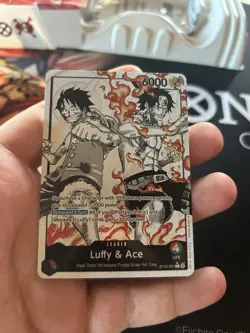 ST30-001 Luffy & Ace leader Alt Art (Parallel) One Piece Card Game ENGLISH Deck - Image 2