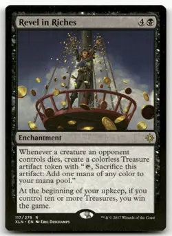 Revel in Riches #117 (NM) Ixalan XLN Magic MTG - Image 1