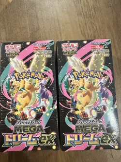MEGA MEGA Dream ex Pokemon TCG Japanese Booster Box 2004 60 Cards Sealed x2 - Image 1