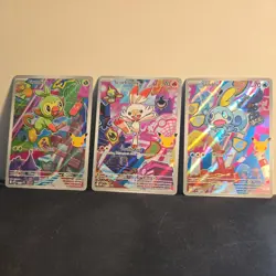 Pokemon First Partner Illustration Series 2 Grookey, Scorbunny, Sobble - SET - Image 2