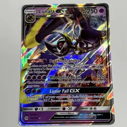Lunala GX - Sun & Moon Base Set - 66/149 - NM Pokemon TCG - Image 1