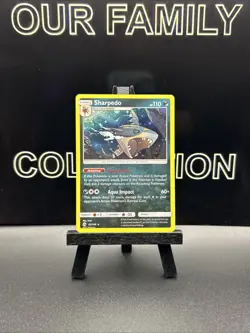 Sharpedo 82/149 Cosmos Holo Promo Pokemon 2017 Sun & Moon LP - Image 1
