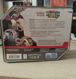 Pokemon TCG Scarlet & Violet Paldean Fates Booster Pack 5 Charizard Tin - Image 4