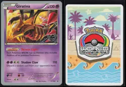 Giratina XY184 World Championship Deck Zachary Bokhari Common Graphics LP - Image 1