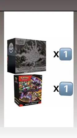 Pokemon TCG Pitch Black Pokemon Center ETB + Booster Bundle Presale 7/17 ✅✅✅ - Image 1