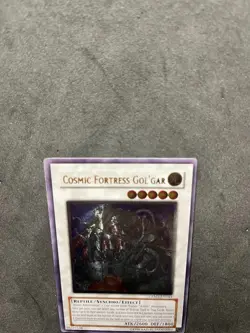 Yu-Gi-Oh! Cosmic Fortress Gol'gar CRMS-EN044 Ultimate Rare Unlimited LP/MP - Image 3