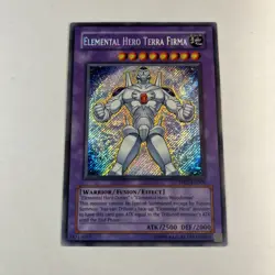 YUGIOH Elemental Hero Tera Firma PP02-EN009 Near Mint HOLO BLEED - Image 1