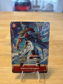 OP16-003 Edward Newgate SR Alt Art The Time For Battle ne Piece TCG English - Image 1