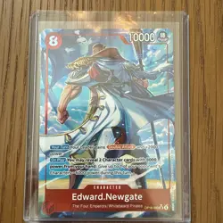 OP16-003 Edward Newgate SR Alt Art The Time For Battle ne Piece TCG English - Image 1