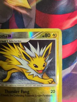 Pokemon Card - Jolteon Majestic Dawn 23/100 Rare Reverse Holo Heavily Played - Image 4