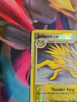 Pokemon Card - Jolteon Majestic Dawn 23/100 Rare Reverse Holo Heavily Played - Image 5