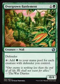 Overgrown Battlement - Near Mint MTG Iconic Masters - Image 1