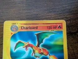 Pokemon Expedition Base Set Charizard 40/165 Non-Holo Rare E-Reader - Image 4