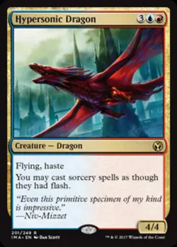 Hypersonic Dragon - Near Mint MTG Iconic Masters - Image 1