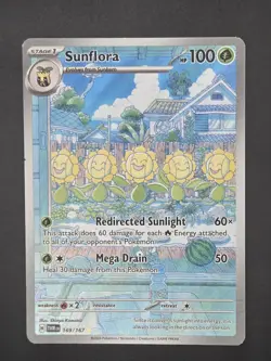 Sunflora 169/167 Illustration Rare Twilight Masquerade Pokemon Near Mint - Image 1