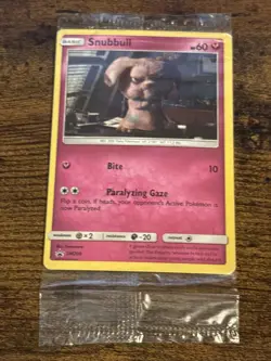Snubbull SM200 2019 Detective Pikachu Pokemon Card TCG Promo Cosmos SEALED - Nm - Image 1