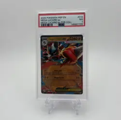 2025 Pokemon MEP EN - Mega Lucario ex Promo #012 - PSA 7 NM - Image 1