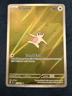 Slakoth 212/191 - Surging Sparks Illustration Rare - Pokemon TCG - NM - Image 1