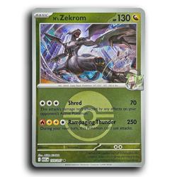 N's Zekrom (Poke Ball) 155/217 Rare Ascended Heroes Pokemon NM - Image 1