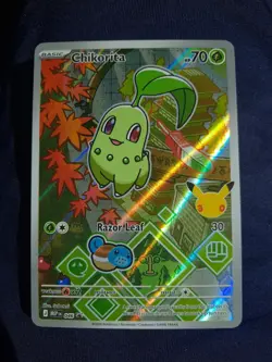 Pokemon 1st Partner Illustration Series 2 Chikorita, Cyndaquil, Totodile - SET - Image 1