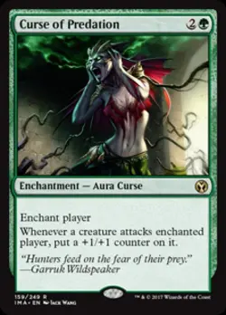 Curse of Predation - Near Mint MTG Iconic Masters - Image 1