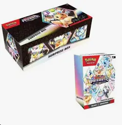 Pokemon Prismatic Evolutions Surprise Box Booster Bundle New Sealed - Image 1