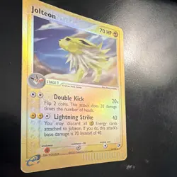 Nintendo Jolteon EX Sandstorm 6/100 Reverse Holo Rare English 2003 70 HP - Image 3