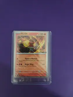 Pokemon Ho-Oh EB Games Stamped Promo 010/086 Chaos Rising Sealed - Image 1