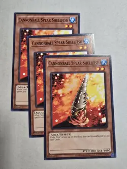 3x Cannonball Spear Shellfish IOC-EN085 (C) Yu-Gi-Oh! 25th Invasion of Chaos - Image 1