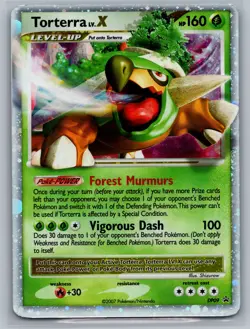 Torterra LV.X Diamond and Pearl Promos #DP09 Holo Pokemon Card - Image 1