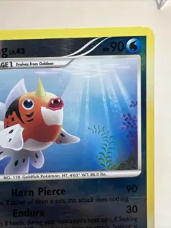MP- Seaking 43/147 Reverse Holo Supreme Victors AUTHENTIC Pokemon Card - Image 5