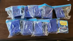 Dragon Shield Matte Blue Card Sleeves Lot Of 970 Sleeves, Used, Good Condition - Image 1
