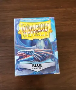 Dragon Shield Matte Blue Card Sleeves Lot Of 970 Sleeves, Used, Good Condition - Image 2
