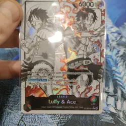 Luffy and Ace Parallel Alt Art Starter Deck EX: Luffy & Ace ST30-001 English NM - Image 1