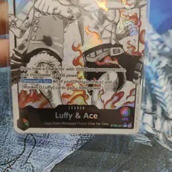 Luffy and Ace Parallel Alt Art Starter Deck EX: Luffy & Ace ST30-001 English NM - Image 2