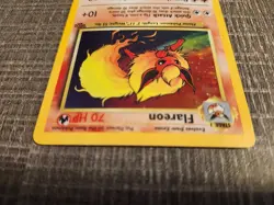 Flareon 3/64 Jungle Set Unlimited Edition Holo Rare Pokemon TCG MP - Image 4