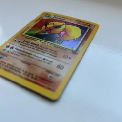 Pokemon Flareon Holo Rare Jungle Unlimited Edition 3/64 - Image 5