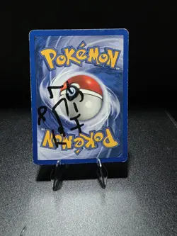 Pokemon TCG Flareon Jungle Holo Card 3/64 Unlimited Rare Pen On Back - Image 2