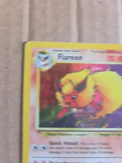 Pokemon TCG Flareon Jungle 3/64 Holo Unlimited Holo Rare - Image 3